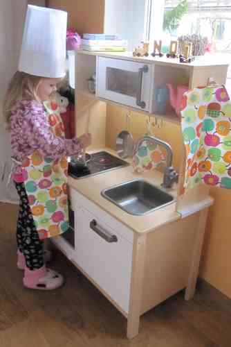 Geschirrhandtücher für die Kinderküche
