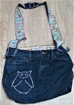 Unique Jeans Bag - Owl
